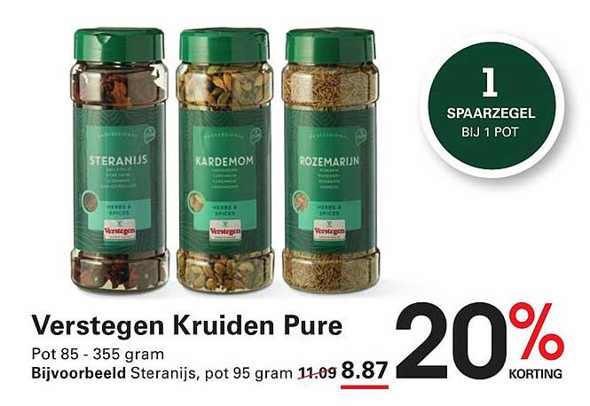 Verstegen Kruiden Pure