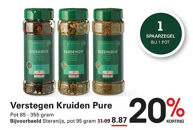 Verstegen Kruiden Pure