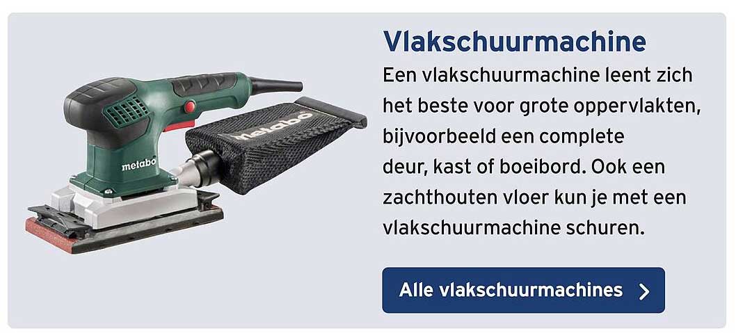 Vlakschuurmachine