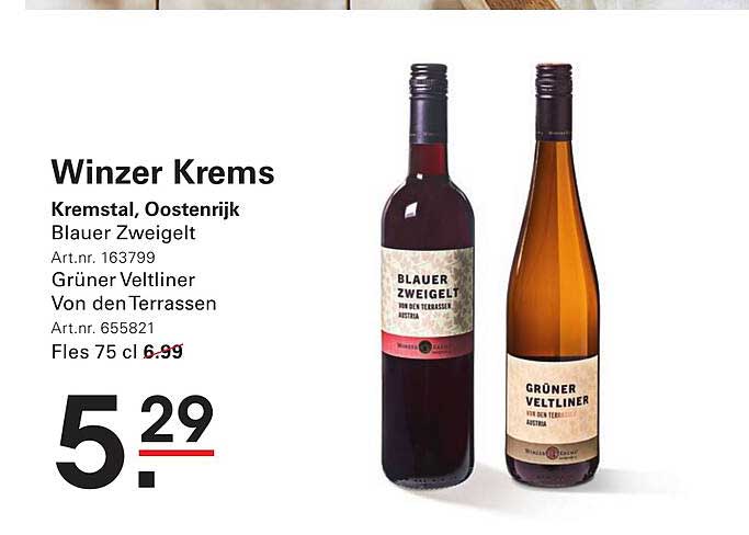 Winzer Krems Kremstal, Oostenrijk Blauer Zweigelt