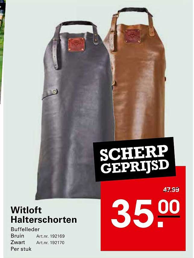 Witloft Halterschorten