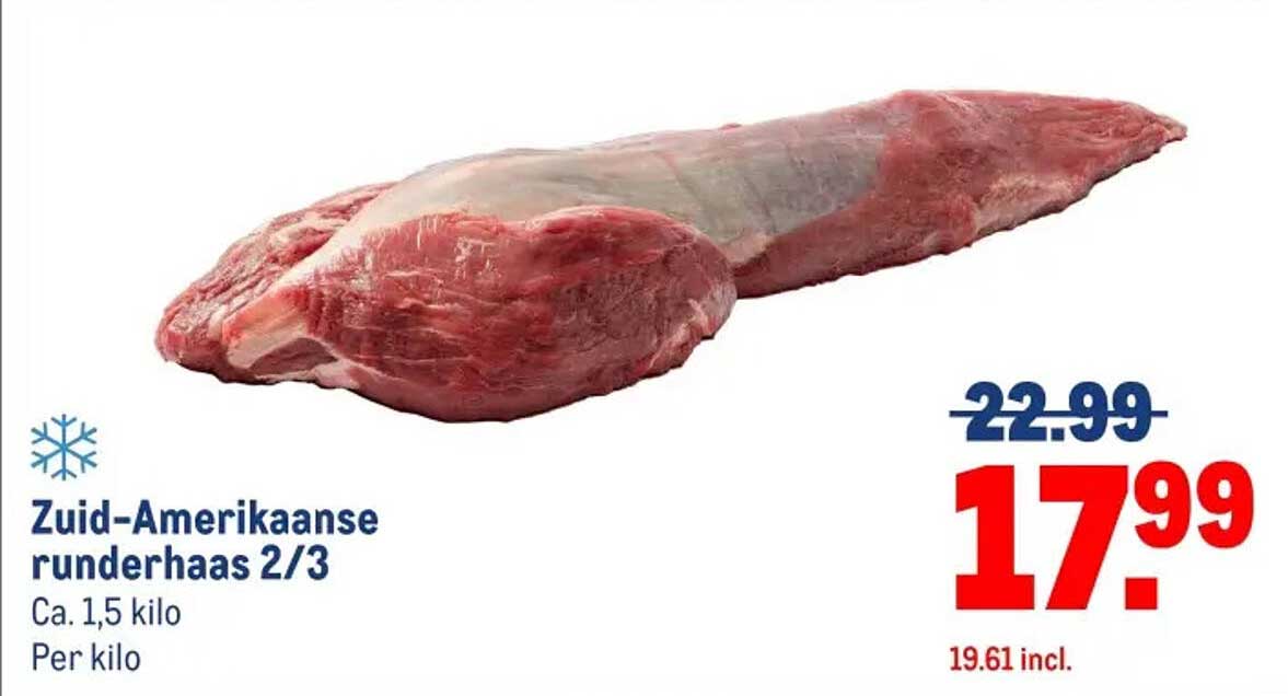 Zuid-Amerikaanse runderrump 2/3