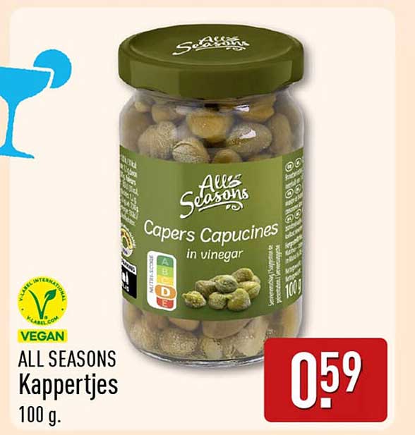 ALL SEASONS Kappertjes 100 g