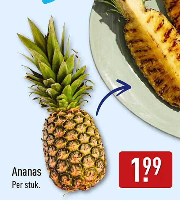 Ananas Per stuk.