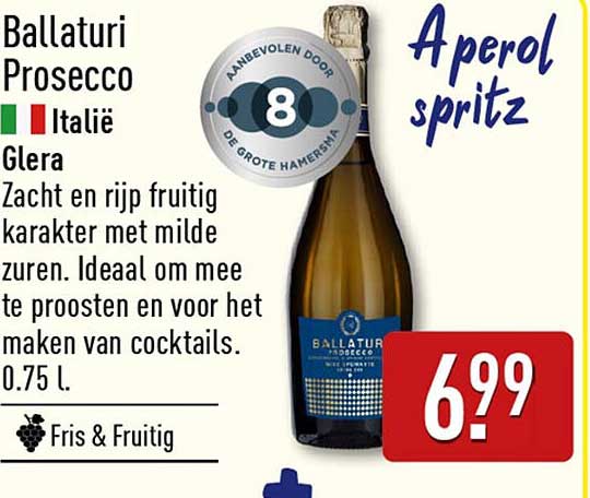 Ballaturi Prosecco Aperol spritz