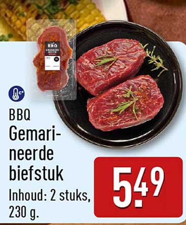 BBQ Gemarineerde biefstuk