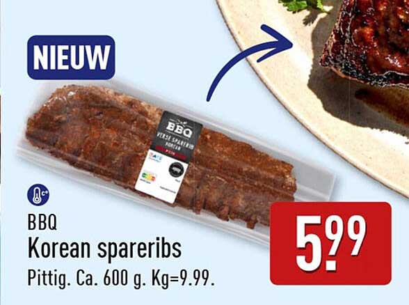 BBQ Korean spareribs