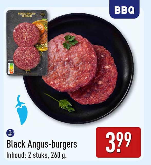 Black Angus-burgers