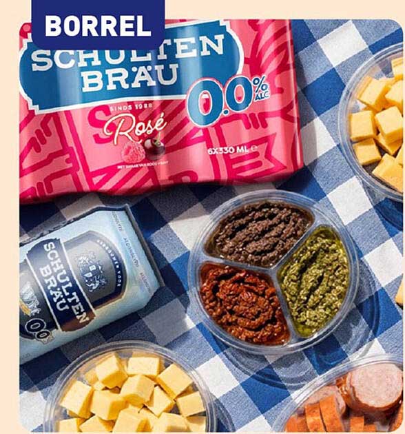 BORREL SCHULTEN BRÄU Rosé 0.0% alc 6x330 ml