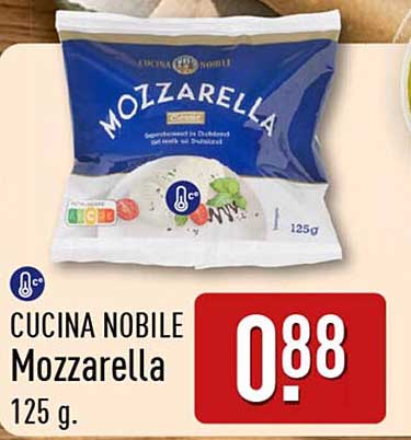 Cucina Nobile Mozzarella 125 g.
