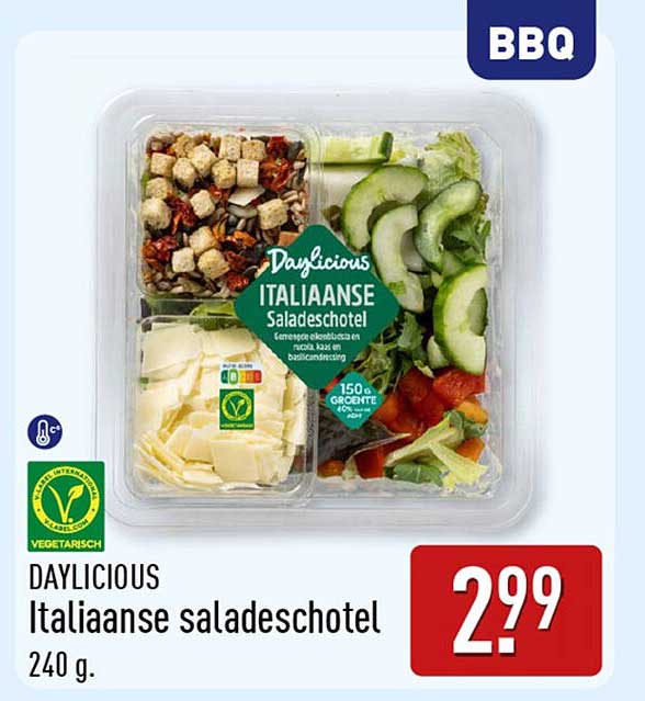 DAYLICIOUS Italiaanse saladeschotel