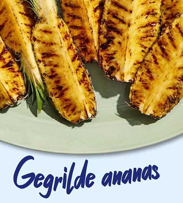 Gegrilde ananas