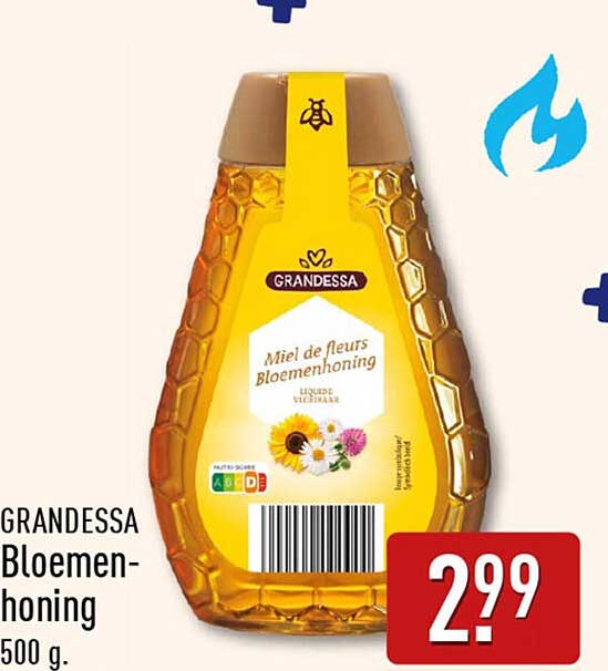 GRANDESSA Bloemenhoning 500 g