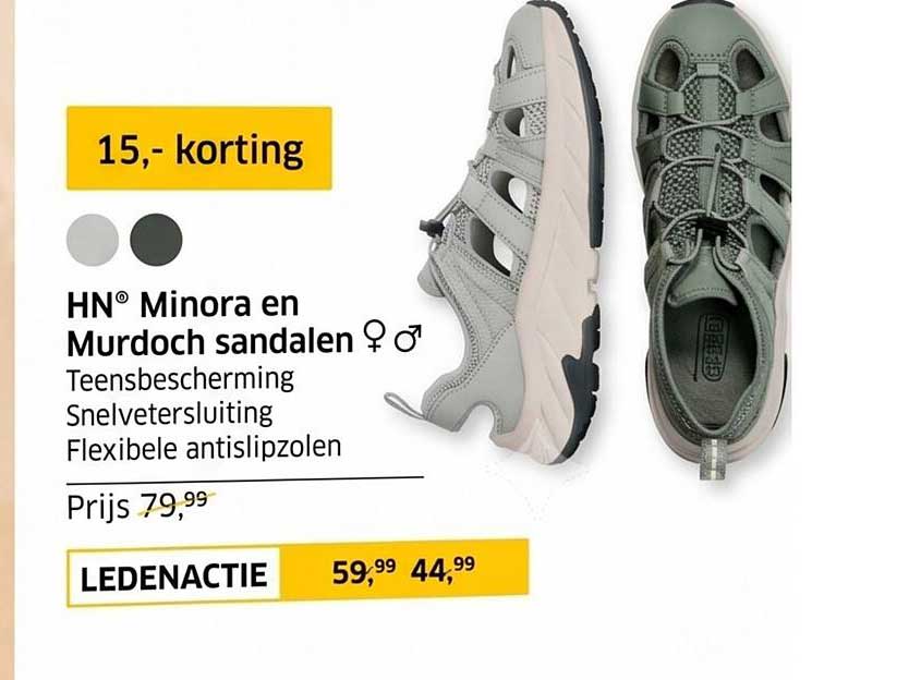 HN® Minora en Murdoch sandalen ♀ ♂