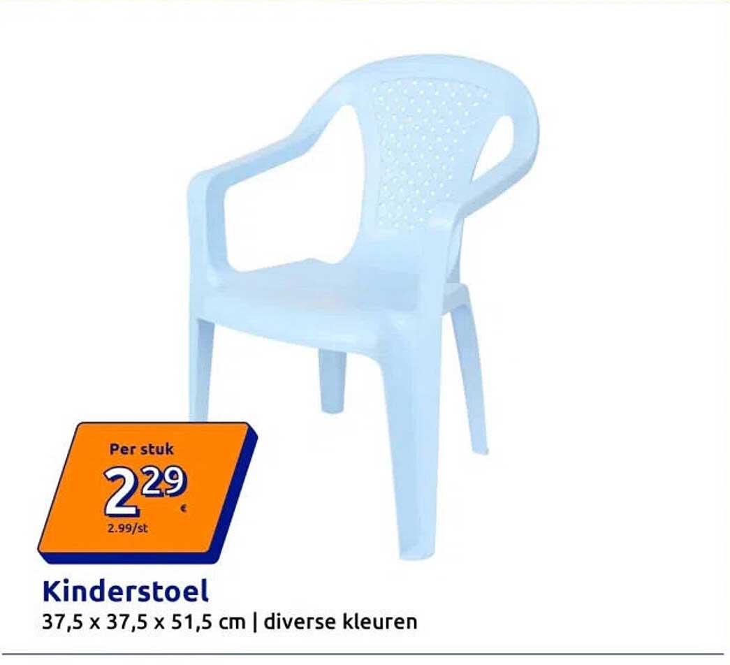 Kinderstoel 37,5 x 37,5 x 51,5 cm | diverse kleuren