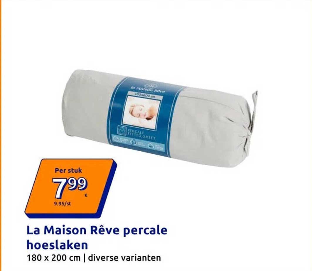 La Maison Rêve percale hoeslaken