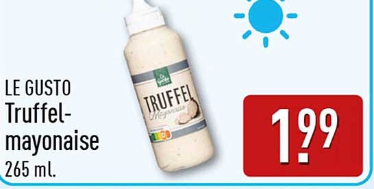 LE GUSTO Truffel-mayonaise 265 ml.