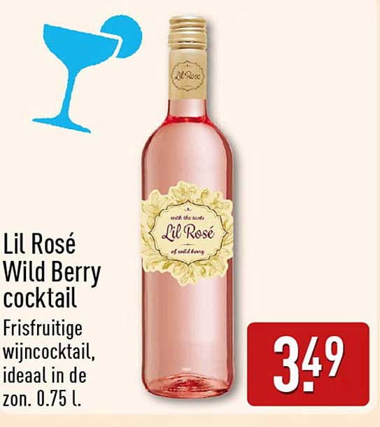 Lil Rosé Wild Berry cocktail