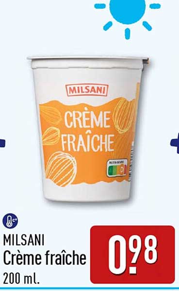 MILSANI Crème fraîche 200 ml