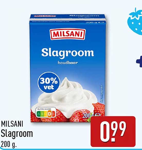 MILSANI Slagroom 200 g.