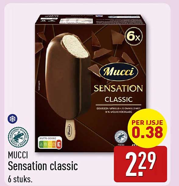 MUCCI Sensation classic 6 stuks. PER IJSJE 0.38