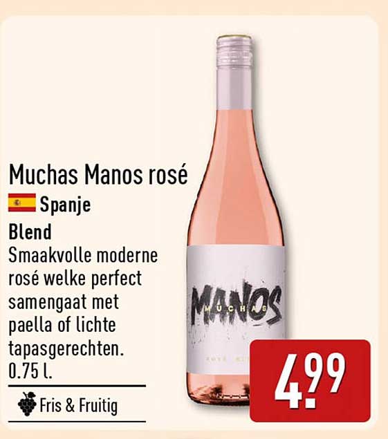 Muchas Manos rosé