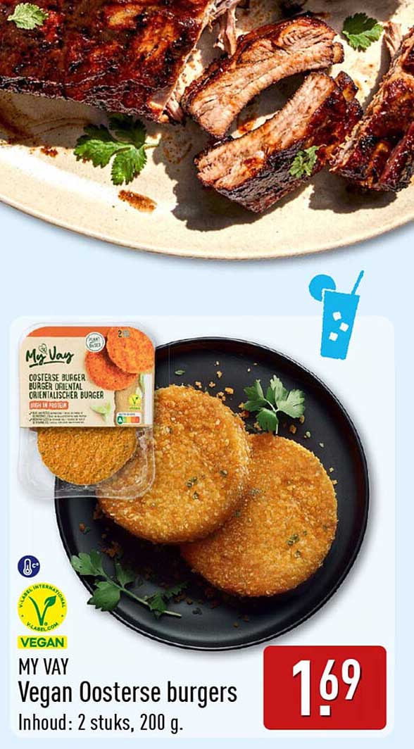 MY WAY Vegan Oosterse burgers