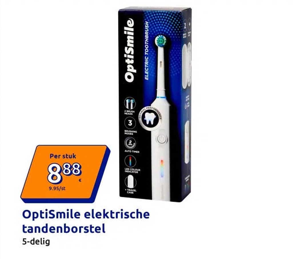 OptiSmile elektrische tandenborstel 5-delig