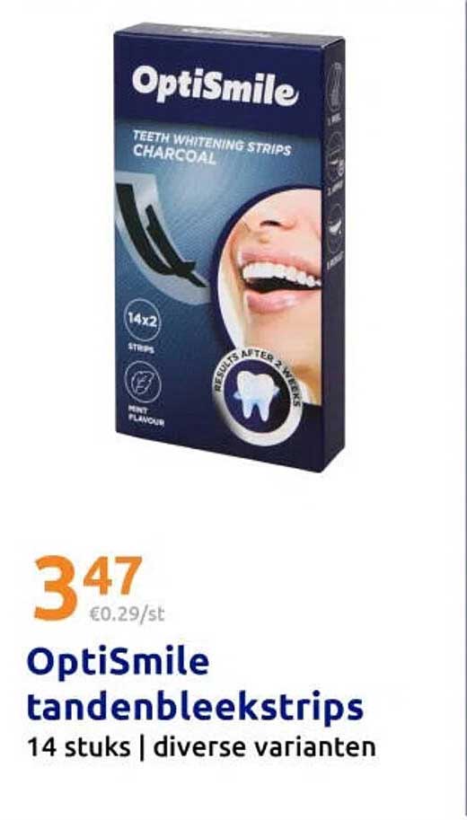 OptiSmile tandenbleekstrips 14 stuks | diverse varianten