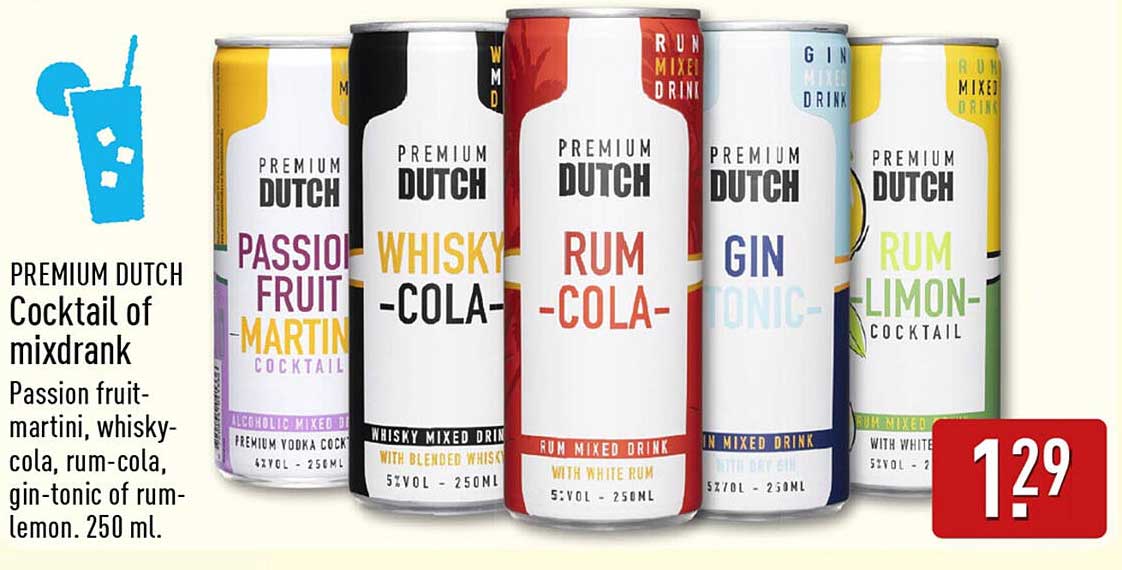 PREMIUM DUTCH Cocktail of mixdrank