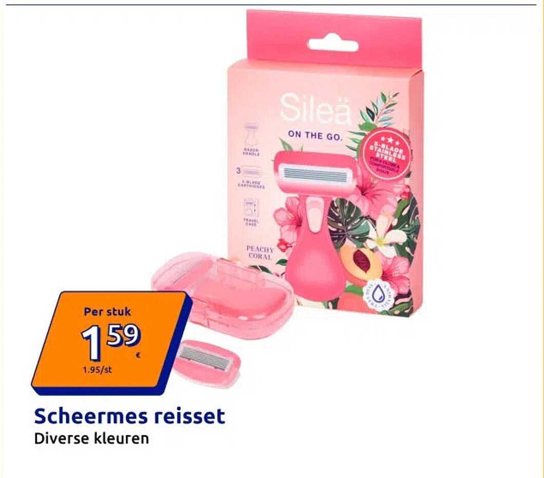 Scheermes reisset Diverse kleuren