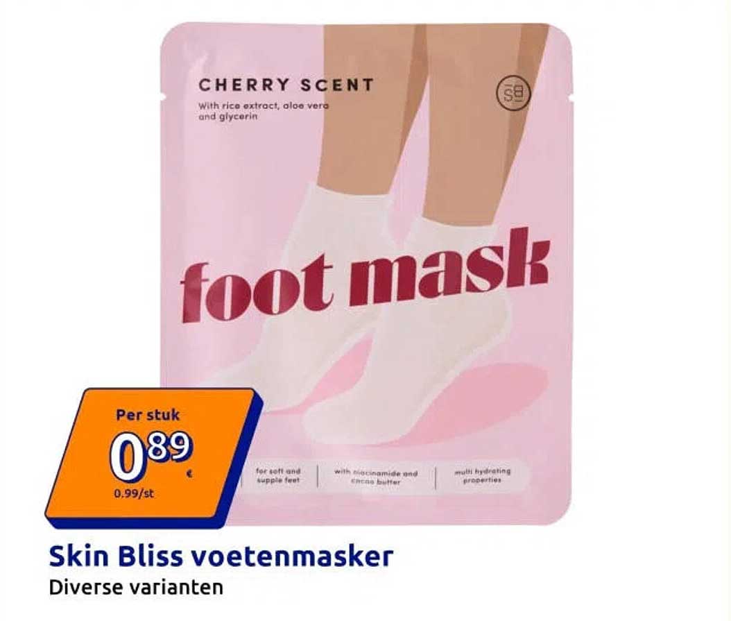 Skin Bliss voetenmasker Diverse varianten