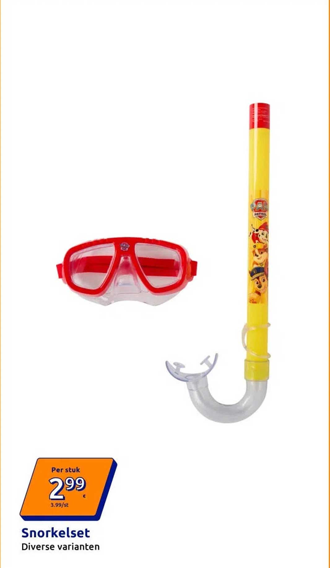 Snorkelset Diverse varianten