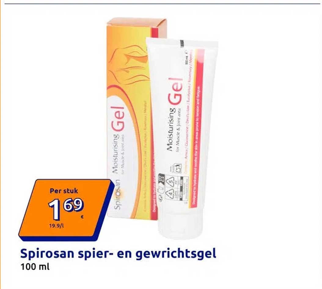 Spirosan spier- en gewrichtsgel 100 ml