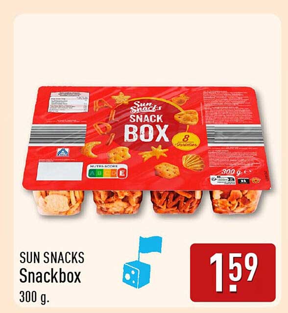 SUN SNACKS Snackbox 300 g.