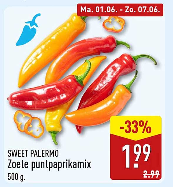 SWEET PALERMO Zoete puntpaprikamix 500 g