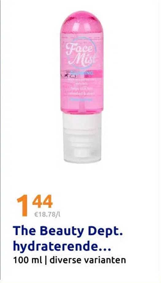 The Beauty Dept. hydraterende... 100 ml | diverse varianten