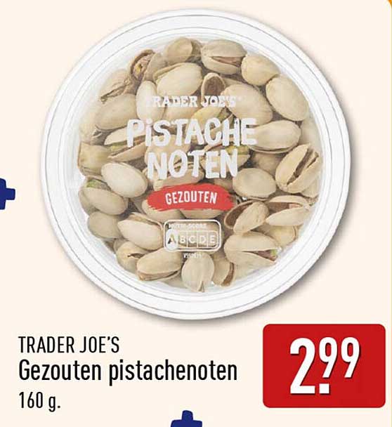 TRADER JOE'S Gezouten pistachenoten