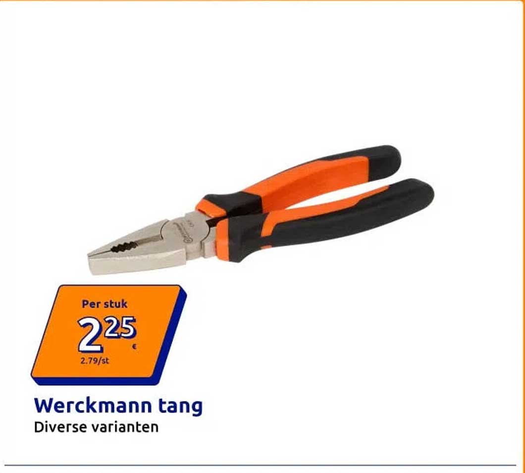 Werckmann tang Diverse varianten