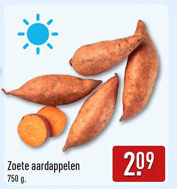 Zoete aardappelen