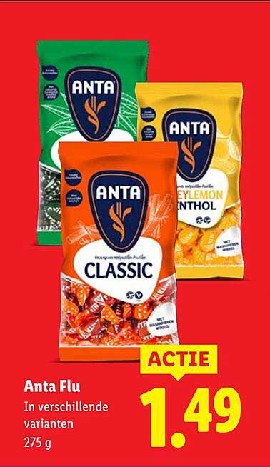 Anta Flu In verschillende varianten 275 g