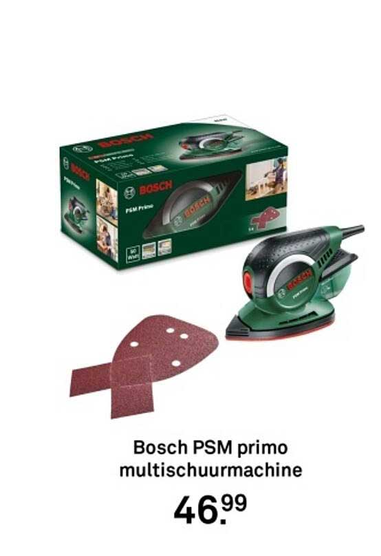Bosch PSM primo multischuurmachine