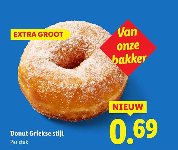 Donut Griekse stijl