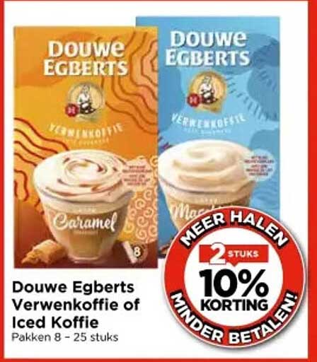 Douwe Egberts Verwenkoffie of Iced Koffie