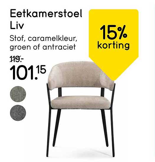 Eetkamerstoel Liv