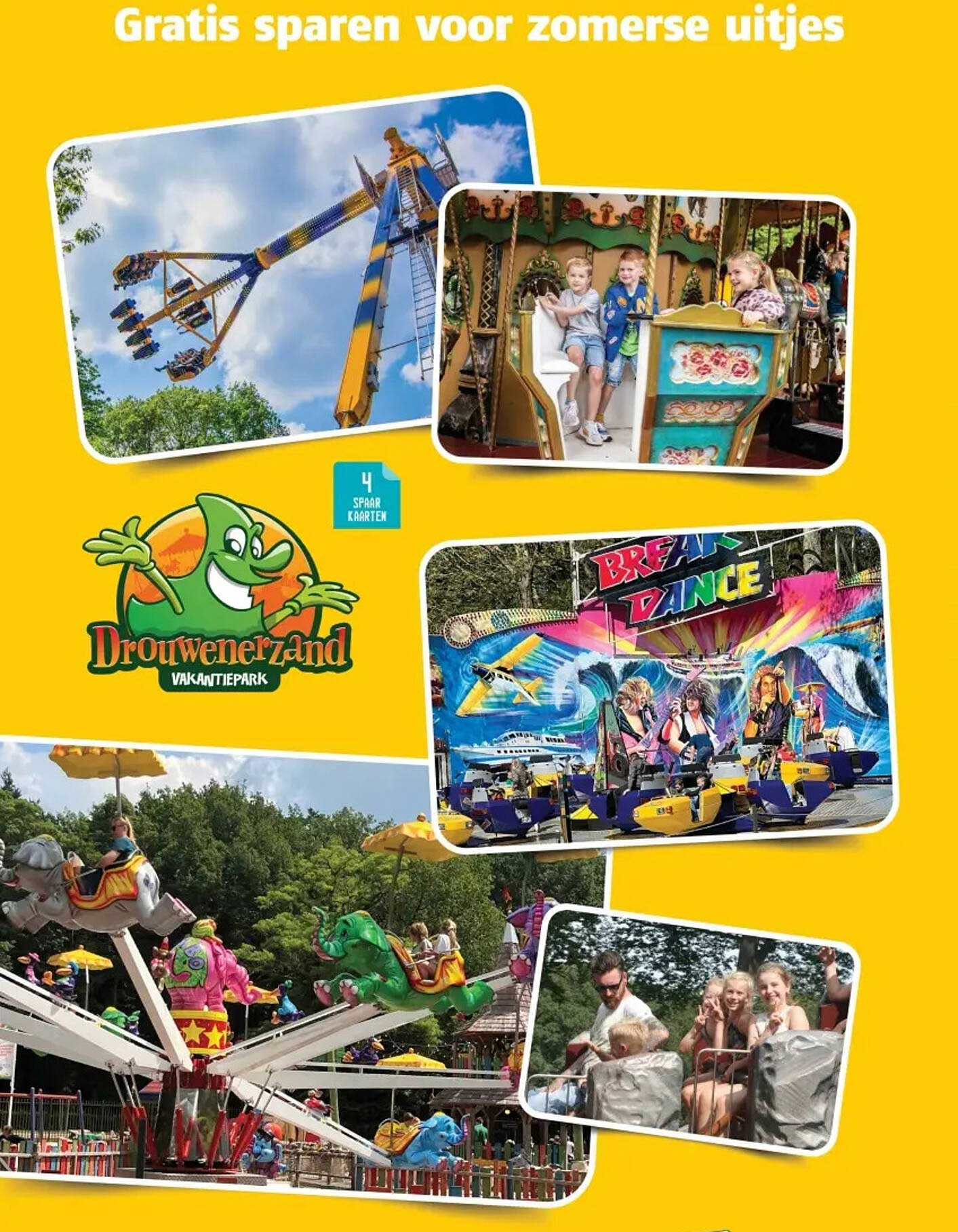 Gratis sparen voor zomerse uitjes