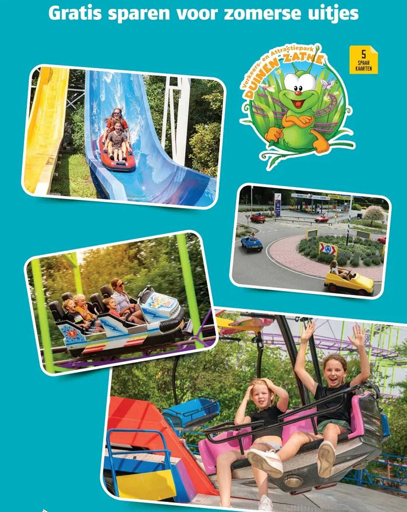 Gratis sparen voor zomerse uitjes