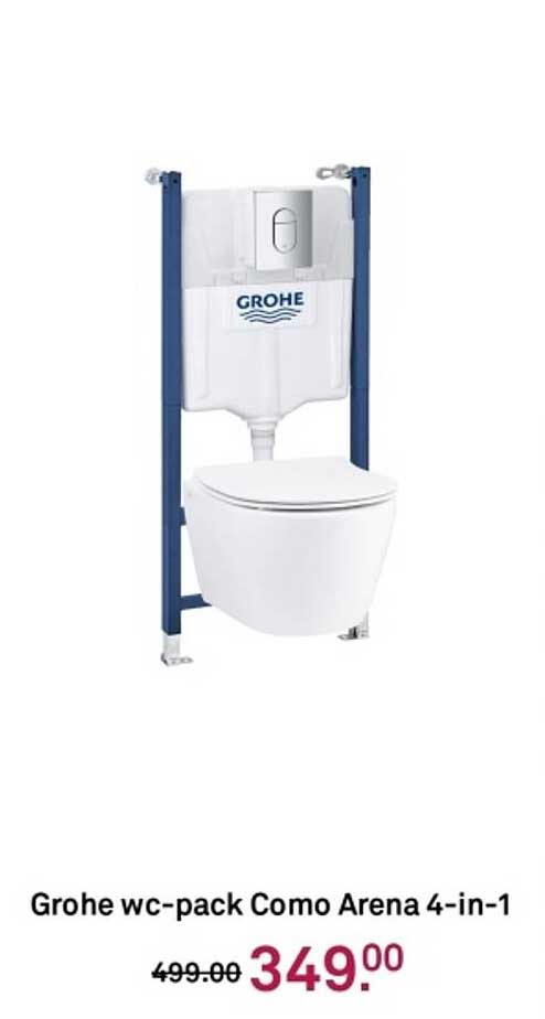 Grohe wc-pack Como Arena 4-in-1