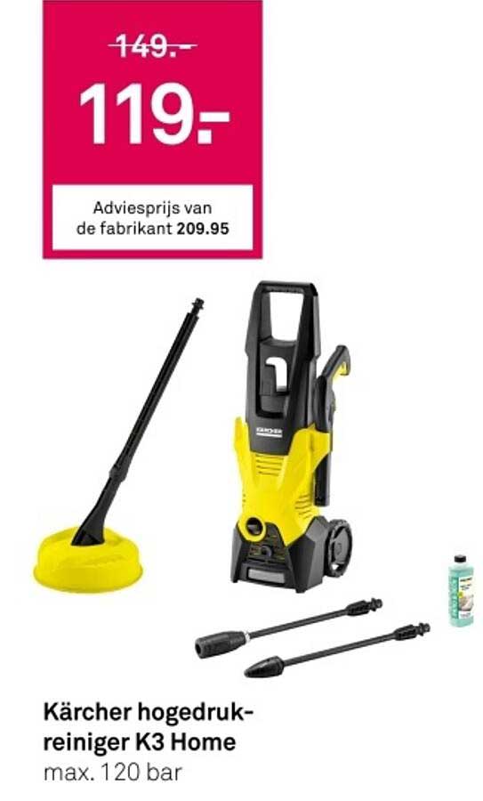 Kärcher hogedrukreiniger K3 Home