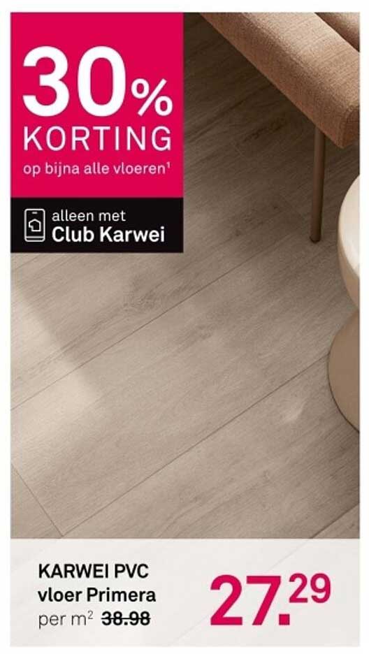 KARWEI PVC vloer Primera